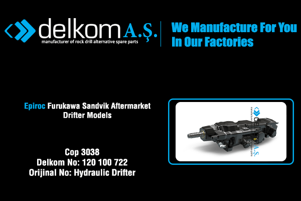 COP 3038 Rock Drill Spare Parts