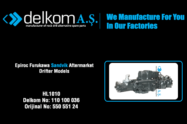 HL1010 Rock Drill Spare Parts
