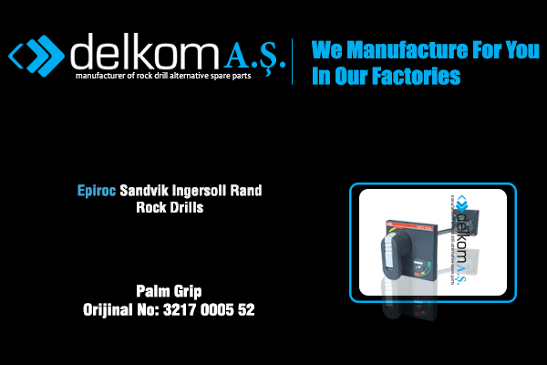 Palm Grip Rock Drill Spare Parts
