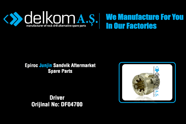 Driver Rock Drill Spare Parts