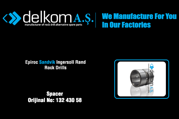Spacer Rock Drill Spare Parts