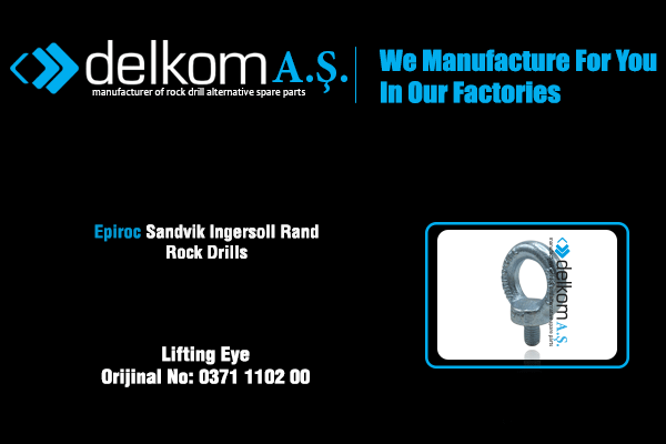 Lifting Eye Rock Drill Spare Parts