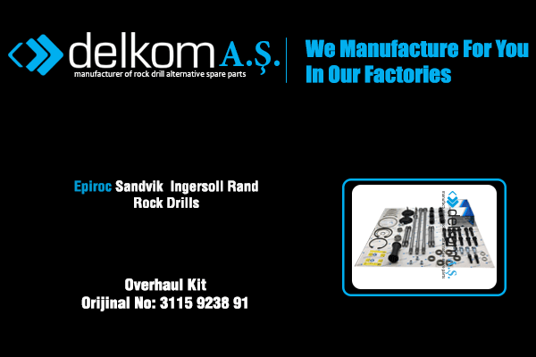 Overhaul Kit Rock Drill Spare Parts