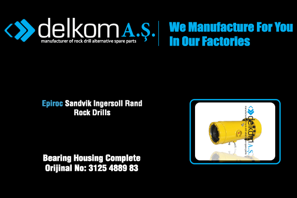 Bearing Housing Complete Rock Drill Spare Parts