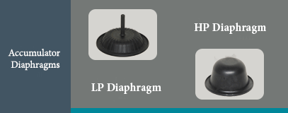 COP accumulator diaphragm