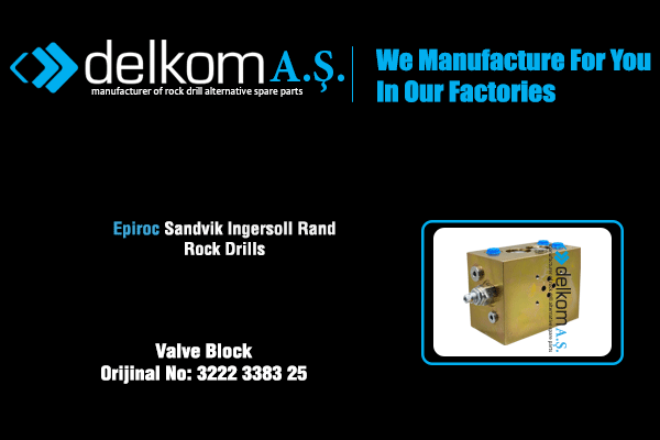 Robot Çene Kontrol Ünitesi Rock Drill Spare Parts