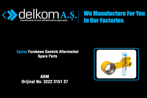 Robot Kolu Alt Rock Drill Spare Parts