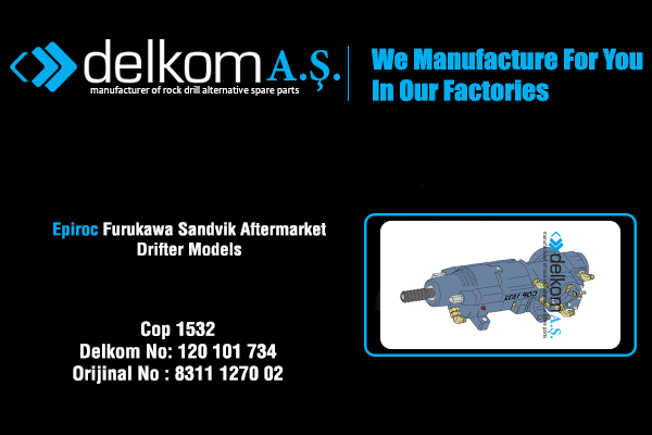 COP 1532 Rock Drill Spare Parts