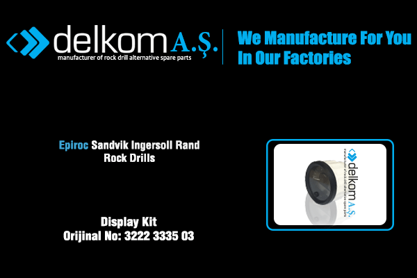 Дисплей Rock Drill Spare Parts