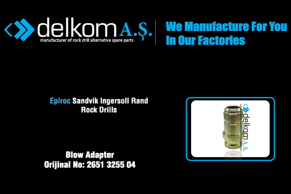 Фланец Адаптера Rock Drill Spare Parts