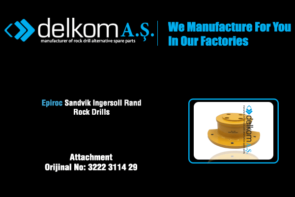 Pièce joint Rock Drill Spare Parts