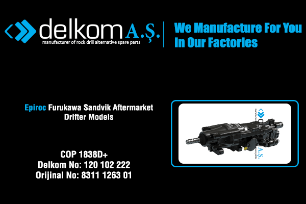 COP 1838HD+ Rock Drill Spare Parts