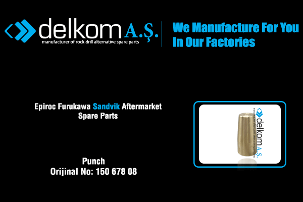 Tabanca Özel Aparatı Rock Drill Spare Parts
