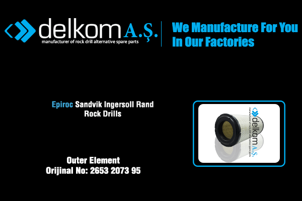 Kompresör Hava Filtresi Dış