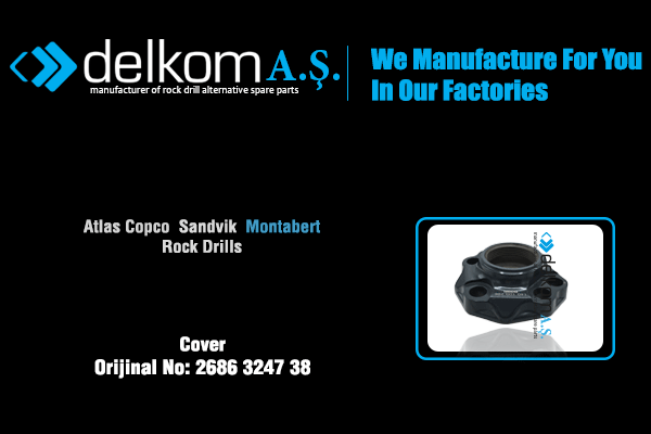 Tabanca Arka Kapağı Rock Drill Spare Parts