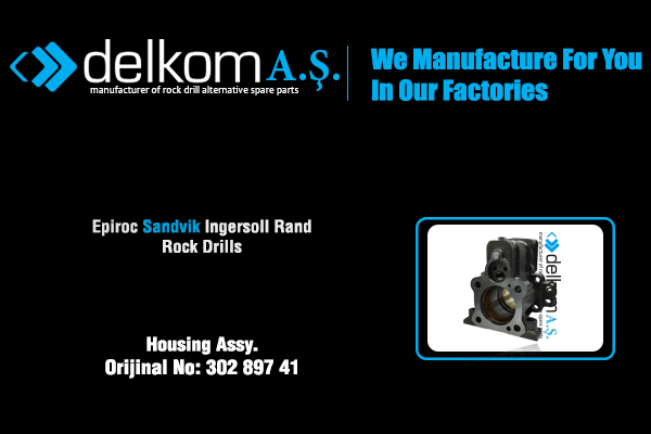 Rotasyon Dişli Gövdesi Komple Rock Drill Spare Parts