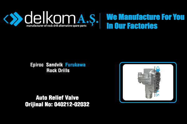 Boşaltma Rock Drill Spare Parts