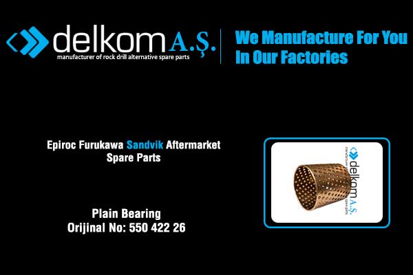 Boom Burcu Rock Drill Spare Parts