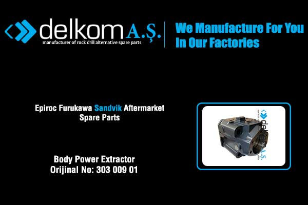 Ön Başlık Gövdesi Rock Drill Spare Parts