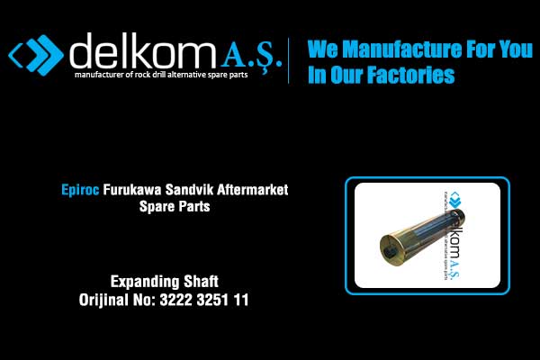 Boom Pim Seti Rock Drill Spare Parts