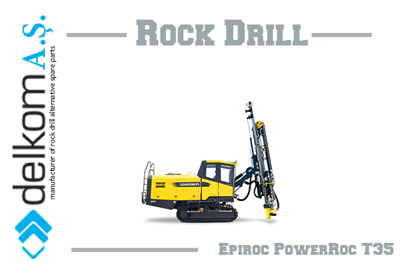 Epiroc machine spare, Epiroc cop drifter spare, Atlas Copco rock drill spare parts