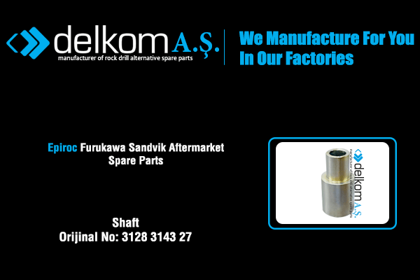Shaft Rock Drill Spare Parts