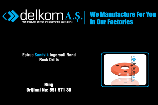 Ring Rock Drill Spare Parts