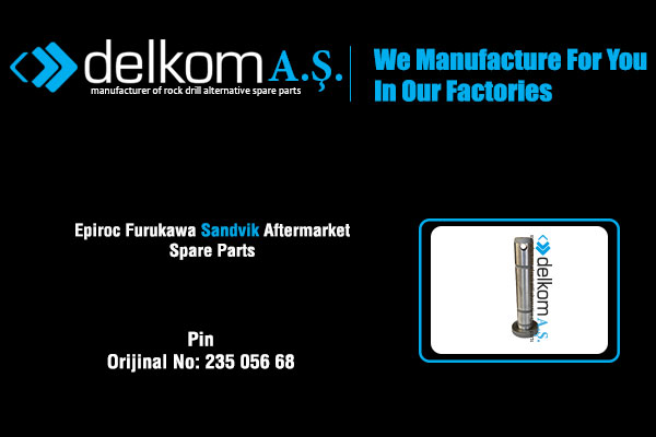 Pin Rock Drill Spare Parts