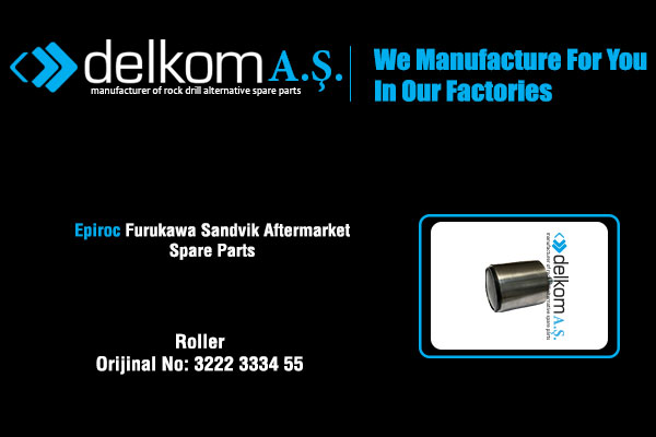 Roller Rock Drill Spare Parts